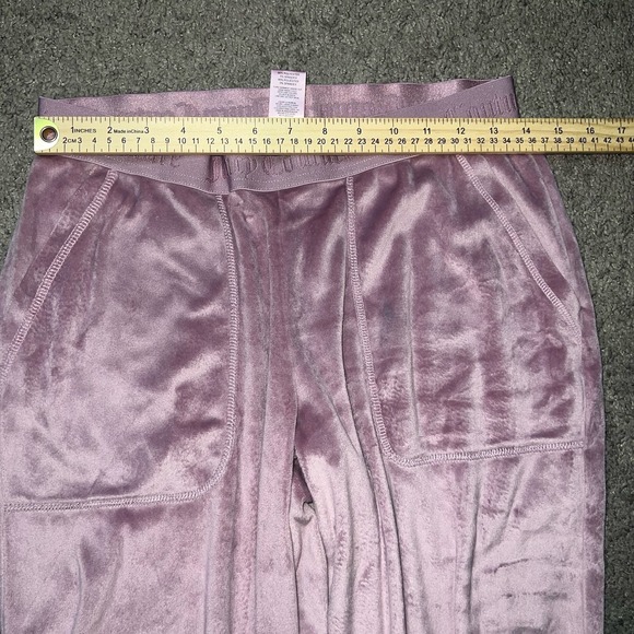 Vintage Juicy Couture Pants Womens Size Small Pink Velour Athleisure - Picture 6 of 6